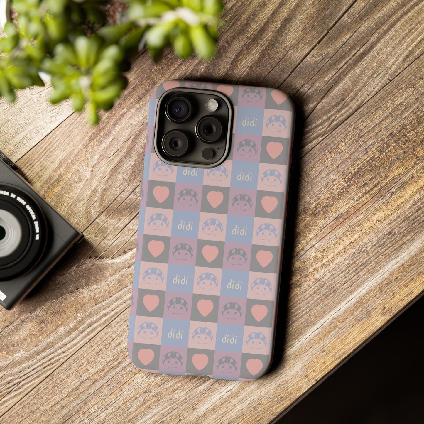 Didi the Ladybug Phone Case – Cute Protective Cover for iPhone & Samsung Galaxy | Gift for Her