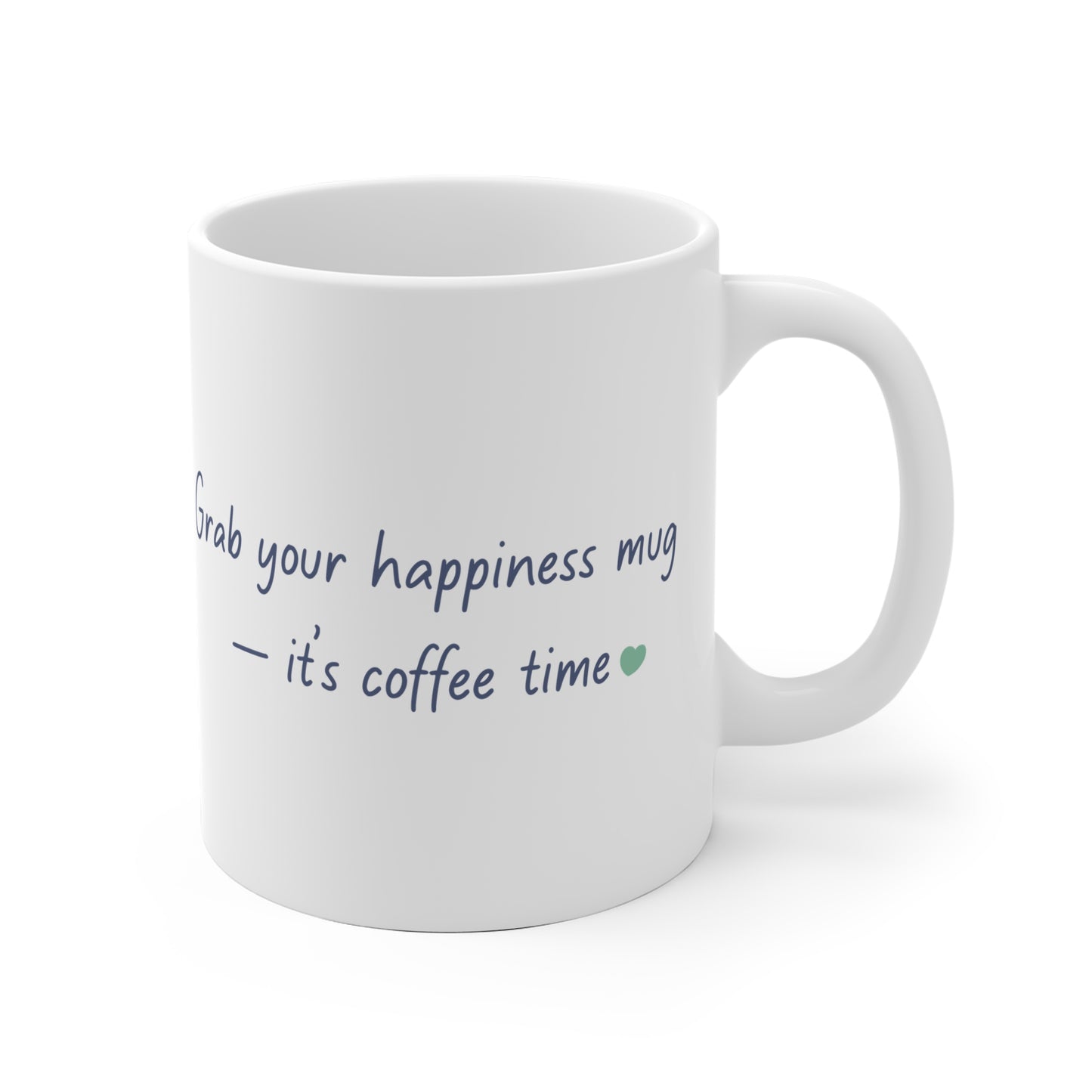 Grab your happiness mug – it’s coffee time | Tiny Moments Ceramic Mug | Nani Charm by thisisnanirise