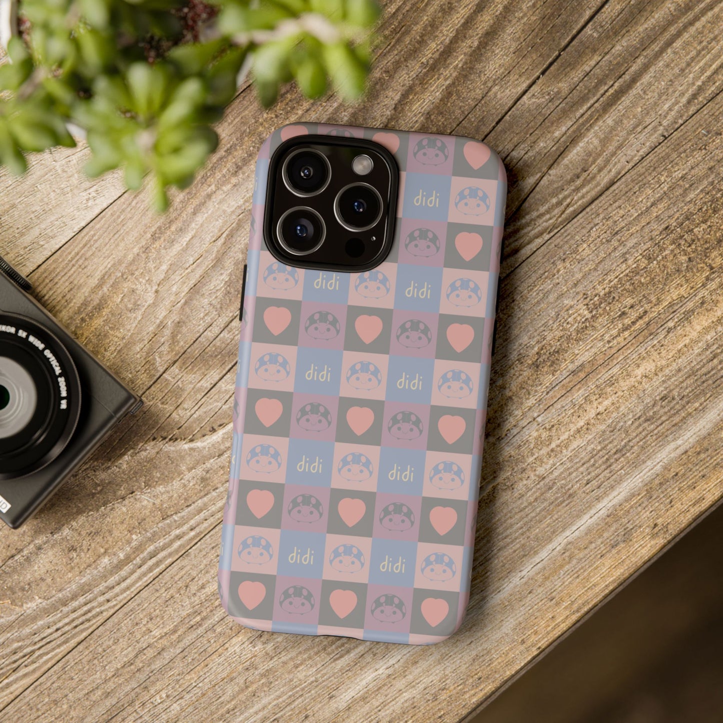 Didi the Ladybug Phone Case – Cute Protective Cover for iPhone & Samsung Galaxy | Gift for Her