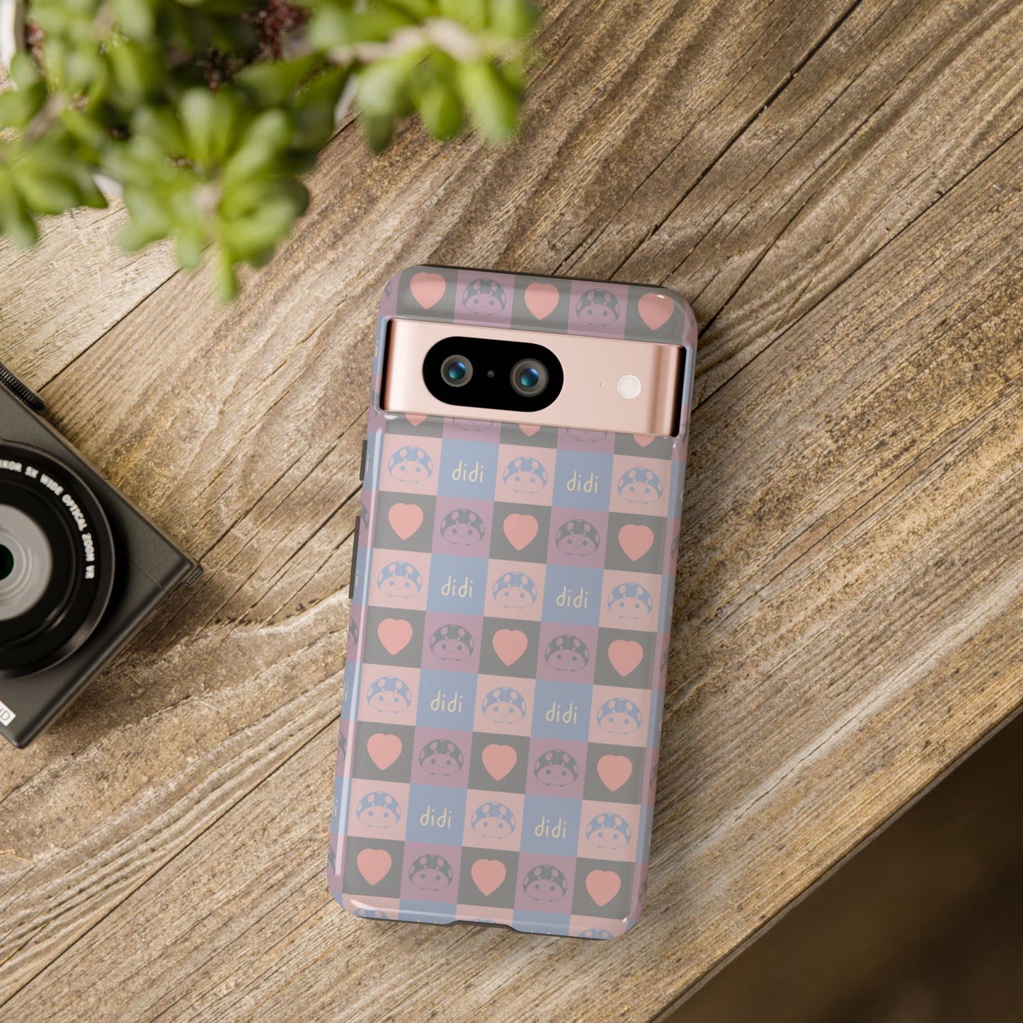 Didi the Ladybug Phone Case – Cute Protective Cover for iPhone & Samsung Galaxy | Gift for Her