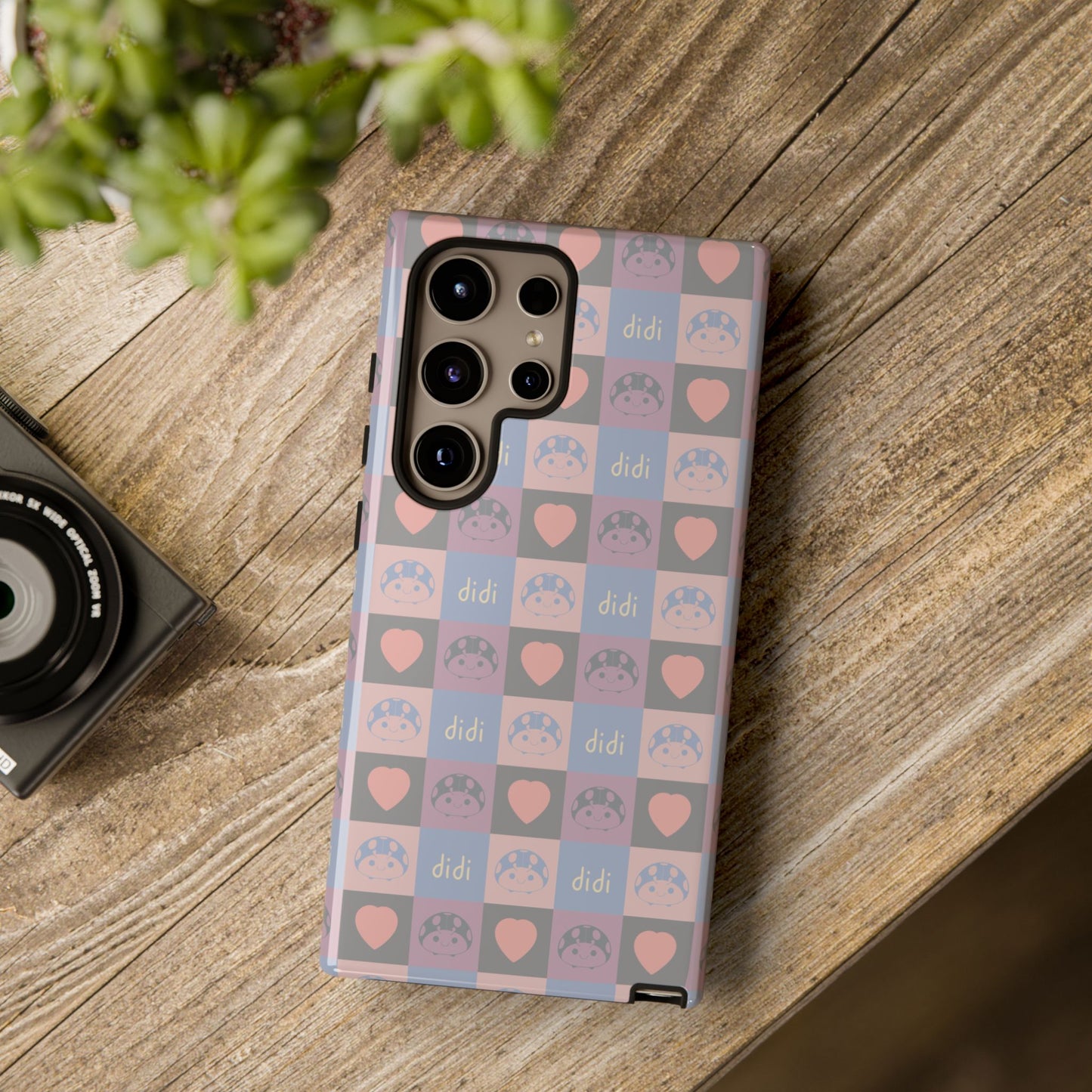 Didi the Ladybug Phone Case – Cute Protective Cover for iPhone & Samsung Galaxy | Gift for Her