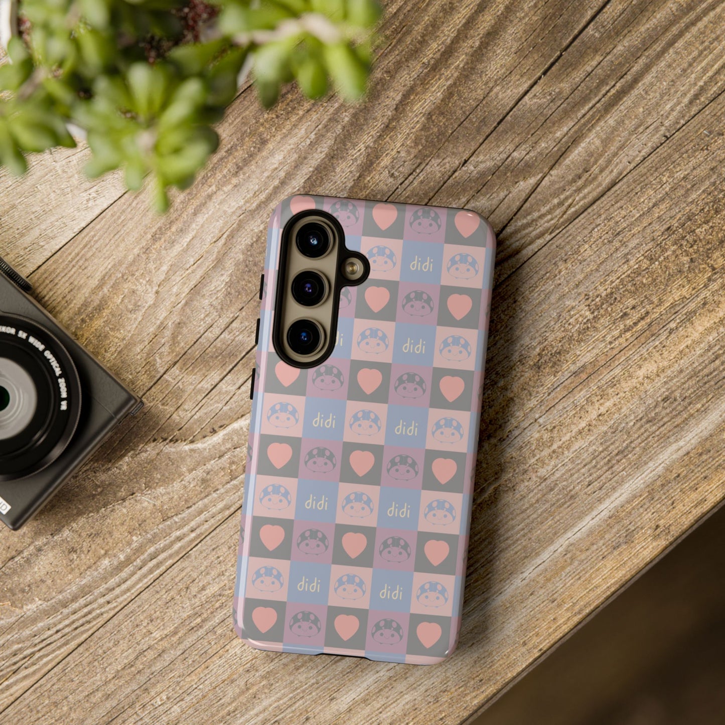 Didi the Ladybug Phone Case – Cute Protective Cover for iPhone & Samsung Galaxy | Gift for Her