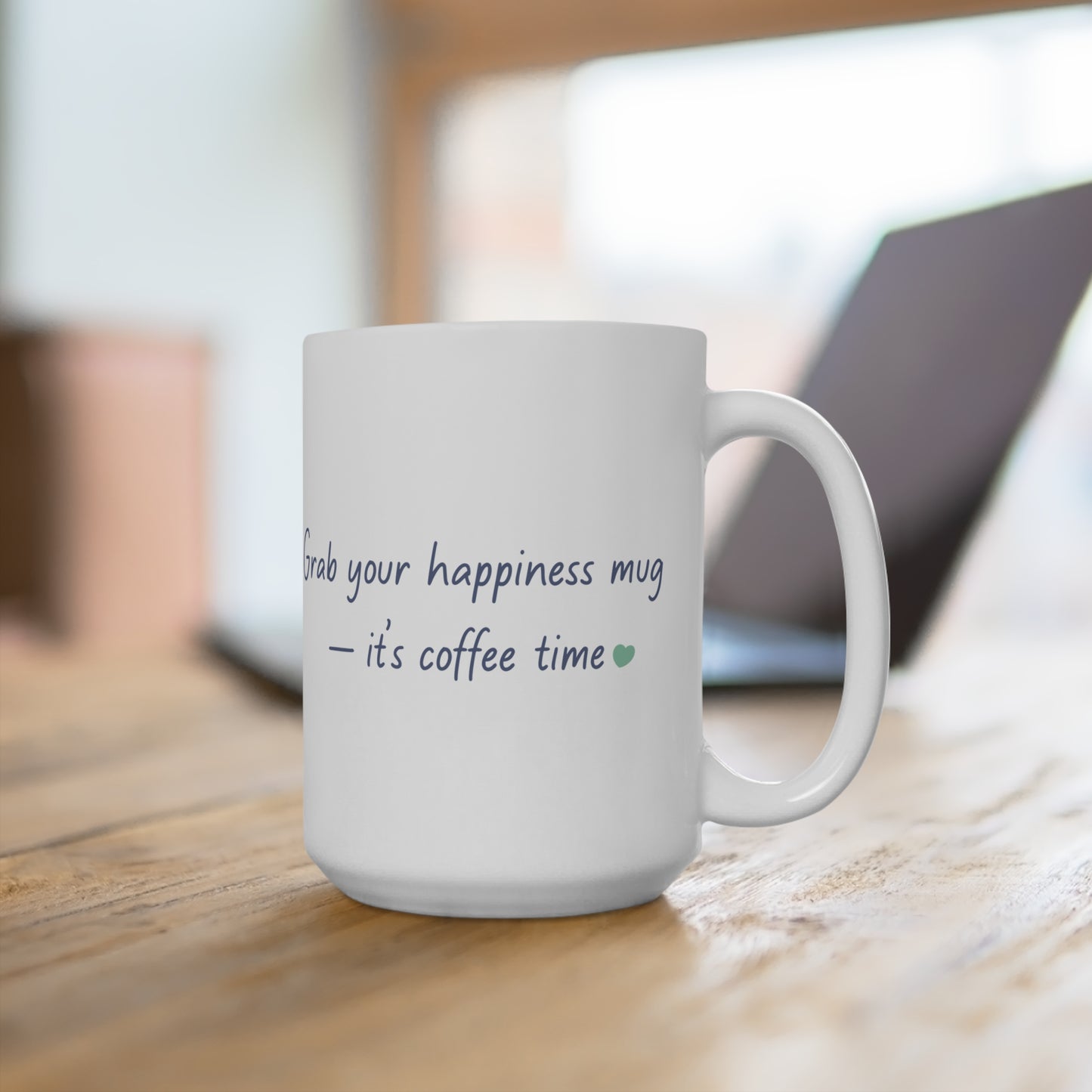 Grab your happiness mug – it’s coffee time | Tiny Moments Ceramic Mug | Nani Charm by thisisnanirise