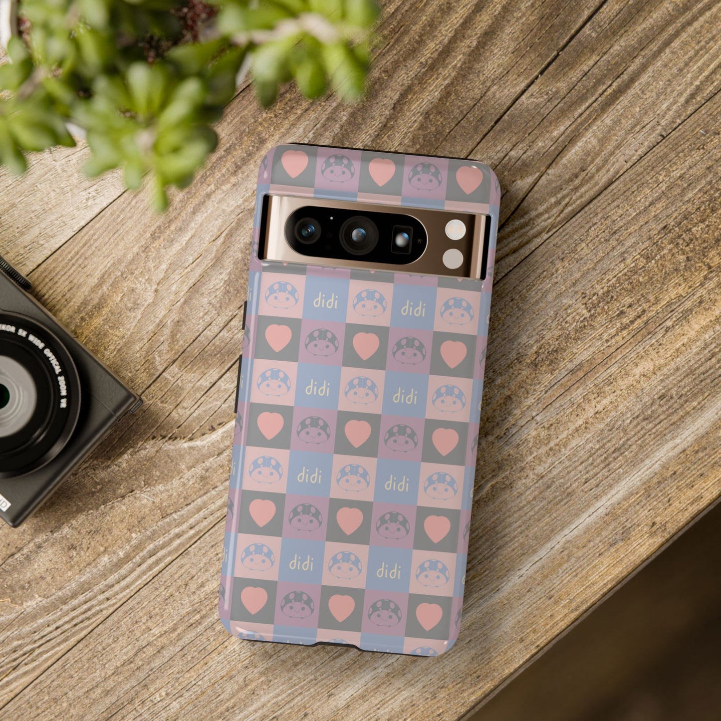 Didi the Ladybug Phone Case – Cute Protective Cover for iPhone & Samsung Galaxy | Gift for Her