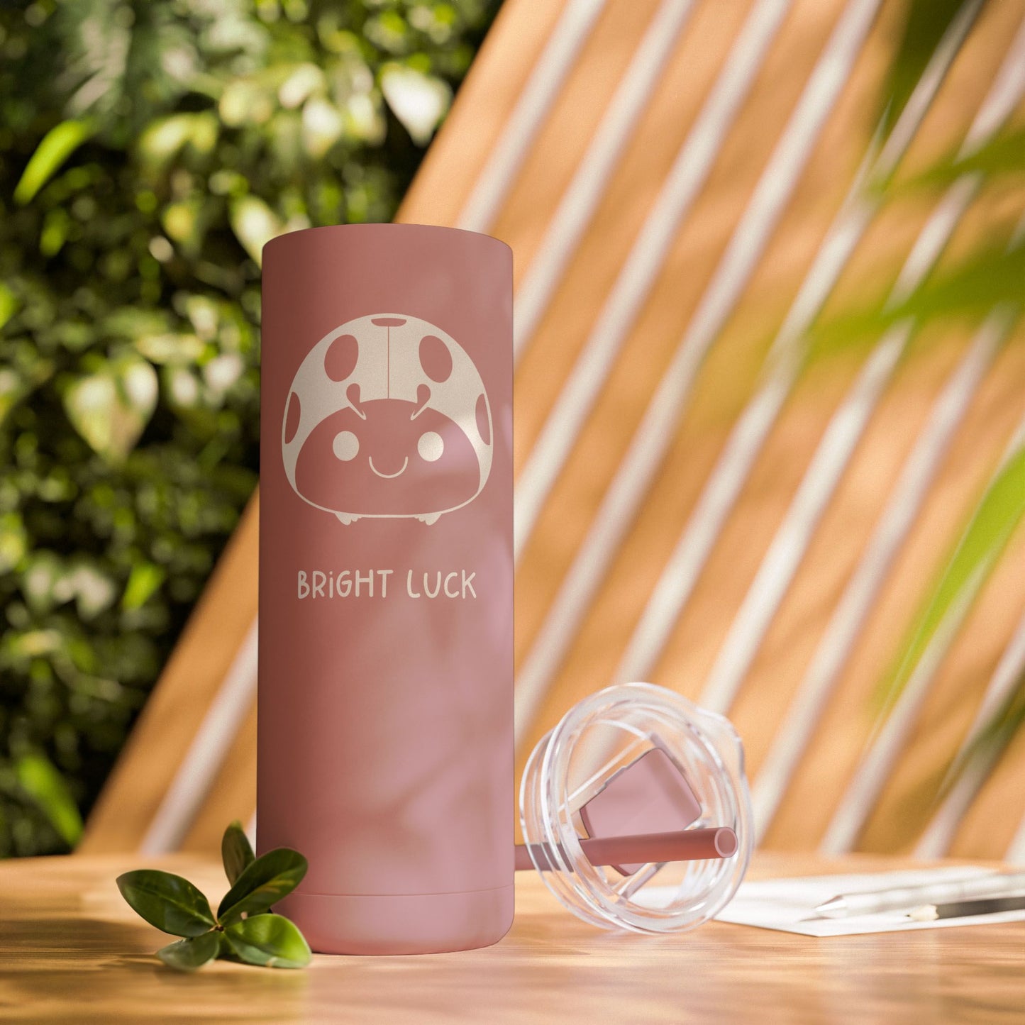Didi the Ladybug „Bright Luck“ Tumbler | 20oz Matte.