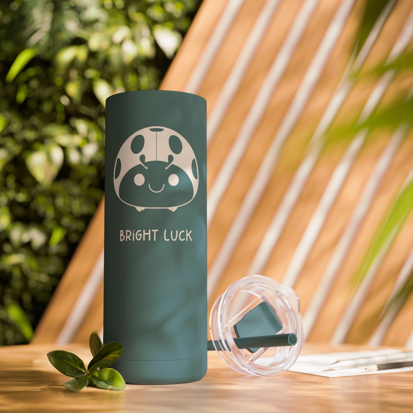 Didi the Ladybug „Bright Luck“ Tumbler | 20oz Matte.
