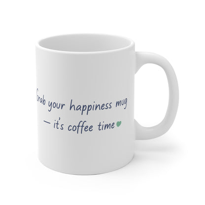 Grab your happiness mug – it’s coffee time | Tiny Moments Ceramic Mug | Nani Charm by thisisnanirise