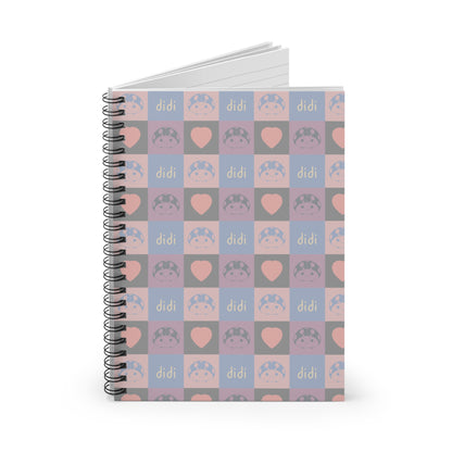 Didi the Ladybug – Soft Spiral Notebook for Journaling, Sketches & Sweet Thoughts