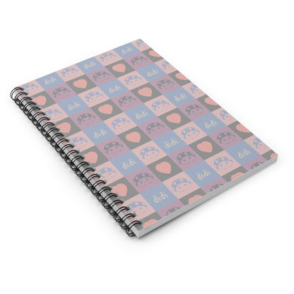 Didi the Ladybug – Soft Spiral Notebook for Journaling, Sketches & Sweet Thoughts