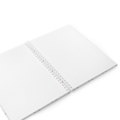 Romantic Heart Spiral Notebook – Cute Journal for Notes, School & Gifts