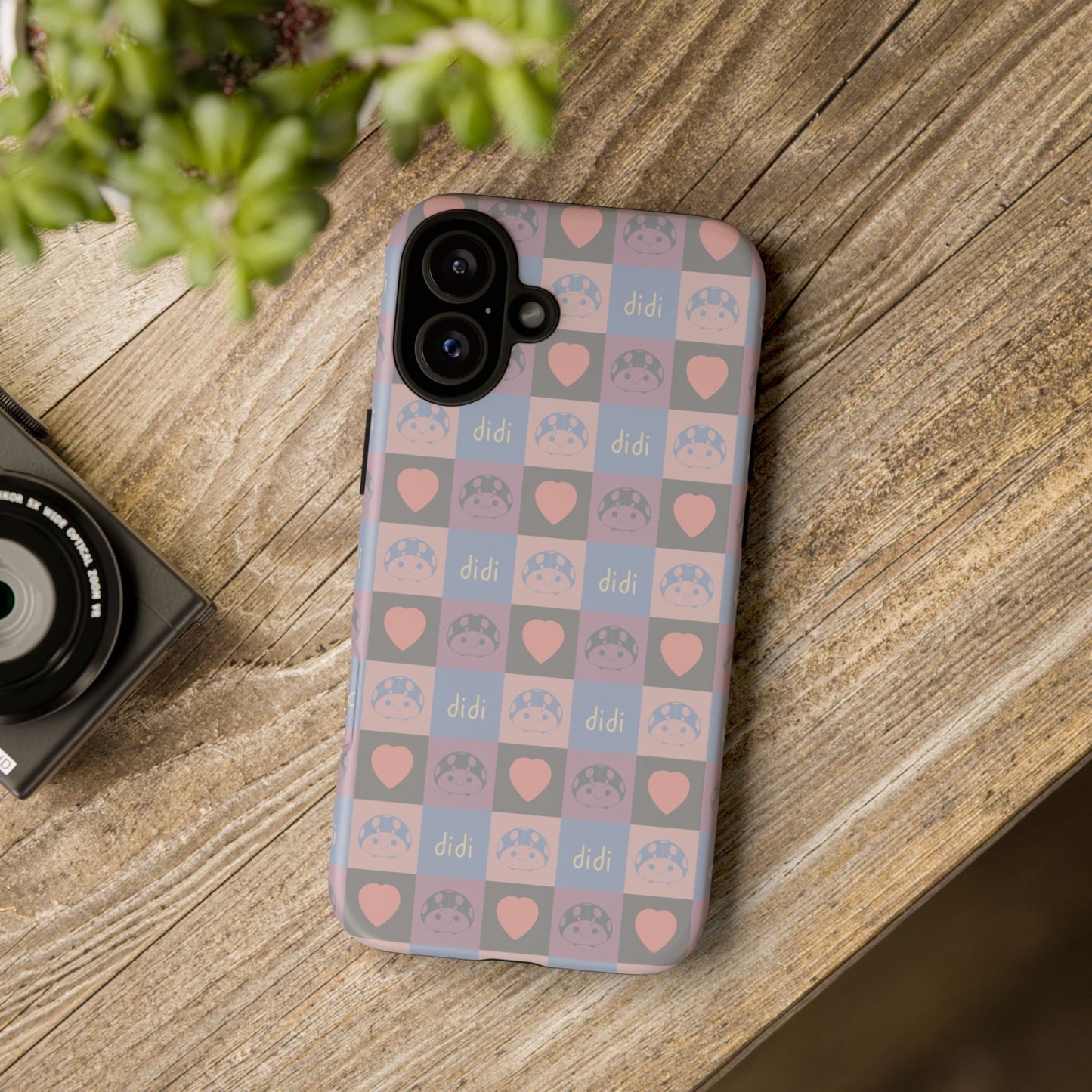 Didi the Ladybug Phone Case – Cute Protective Cover for iPhone & Samsung Galaxy | Gift for Her